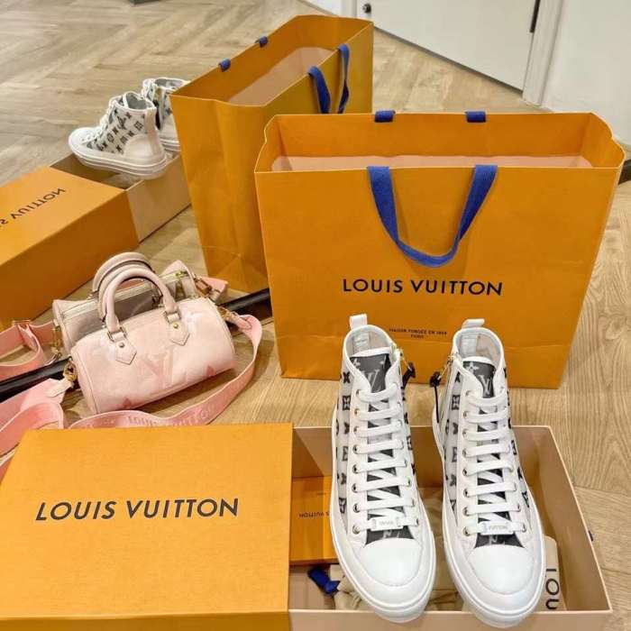 Women L*ouis V*uitton Top Sneaker (Arrenfashion)