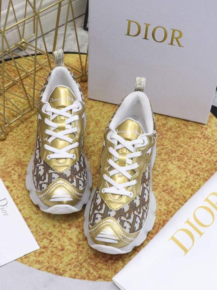 Men Women D*ior Top Sneakers （Arrenfashion）