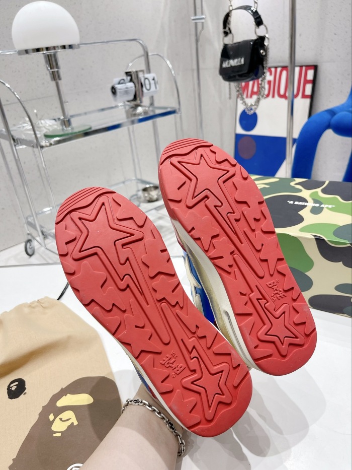 Men Women B*ape Top Sneaker ( arrenfashion)