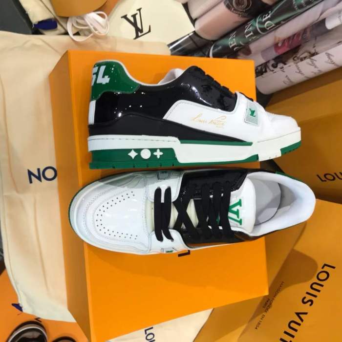  Arrenfashion Men Women L*ouis V*uitton Top Sneakers