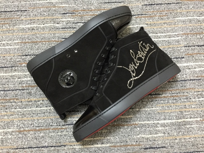  Arrenfashion C*ristian L*uboutin Suede Leather Sneaker