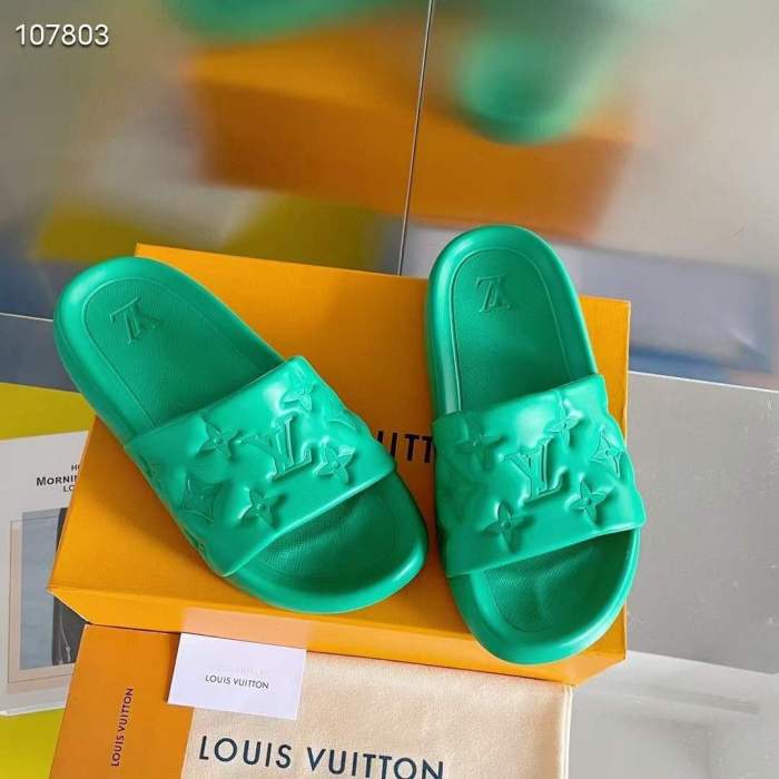 Women Men L*ouis V*uitton Top Slippers (Arrenfashion)