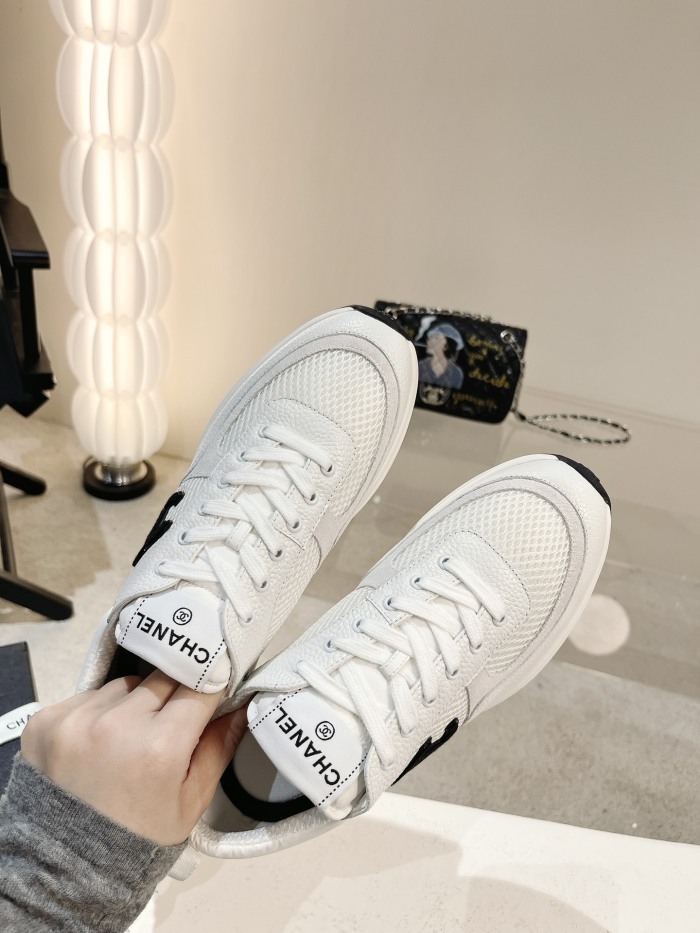  Arrenfashion Women C*hanel Top Sneaker