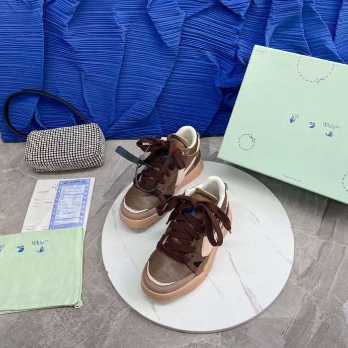 Men Women O*ff W*hite Top Sneakers (Arrenfashion)