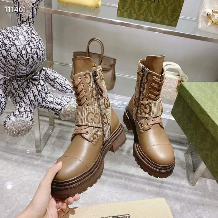 Women G*ucci Top Boots （Arrenfashion）