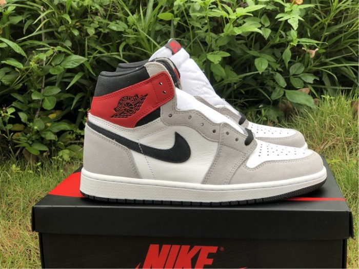  Arrenfashion Air Jordan 1 “Light Smoke Grey” 555088-126
