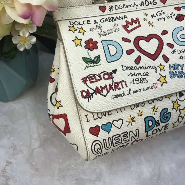  Arrenfashion D*olce&G*abbana Top Bag 25*20*12cm