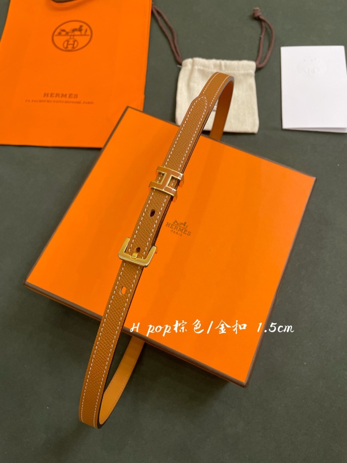  Arrenfashion H*ermes Belts Top Quality 1.5CM