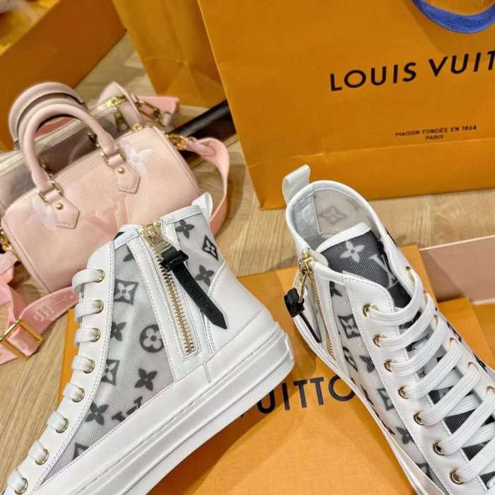 Women L*ouis V*uitton Top Sneaker (Arrenfashion)
