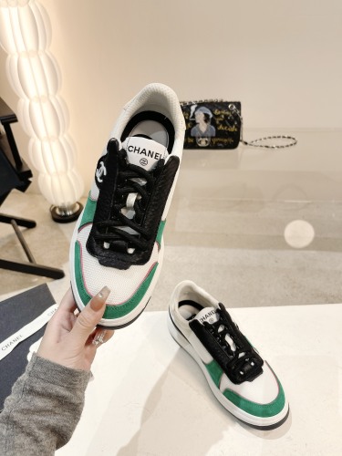  Arrenfashion Women C*hanel Top Sneaker