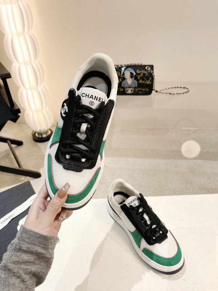  Arrenfashion Women C*hanel Top Sneaker