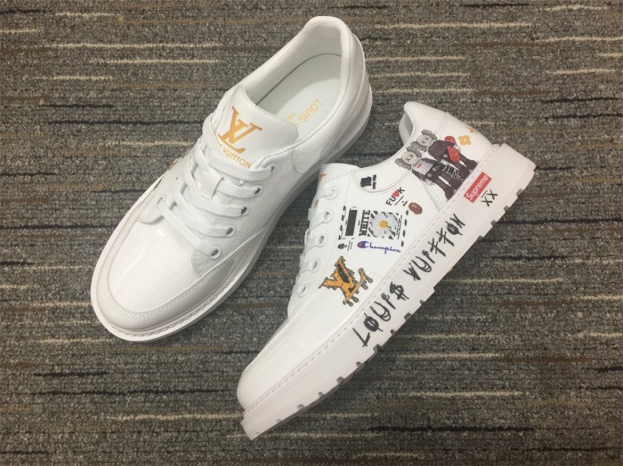  Arrenfashion Men L*ouis V*uitton Top Sneakers