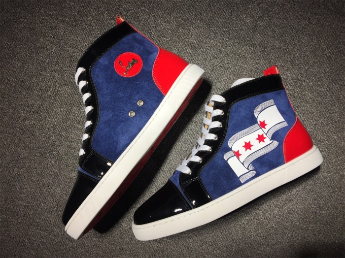  Arrenfashion C*ristian L*uboutin Suede Leather Sneaker