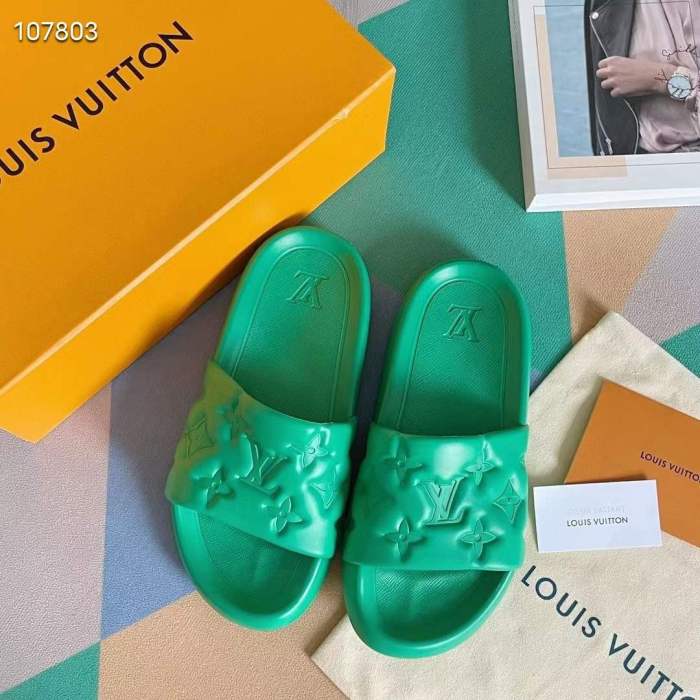 Women Men L*ouis V*uitton Top Slippers (Arrenfashion)