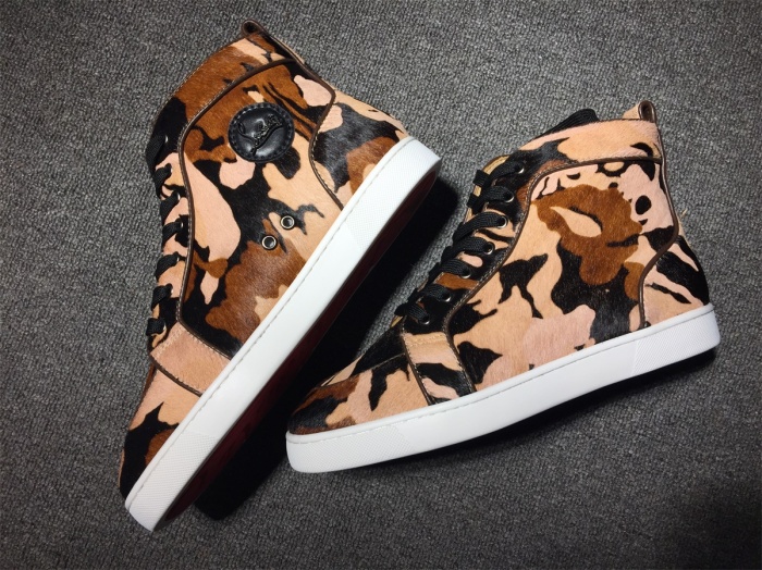  Arrenfashion C*ristian L*uboutin Suede Leather Sneaker