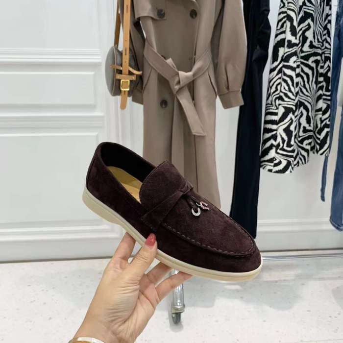 Men Women L*oro P*iana Top Loafer （Arrenfashion）