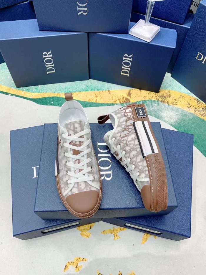 Men Women D*ior Top Sneakers （Arrenfashion）