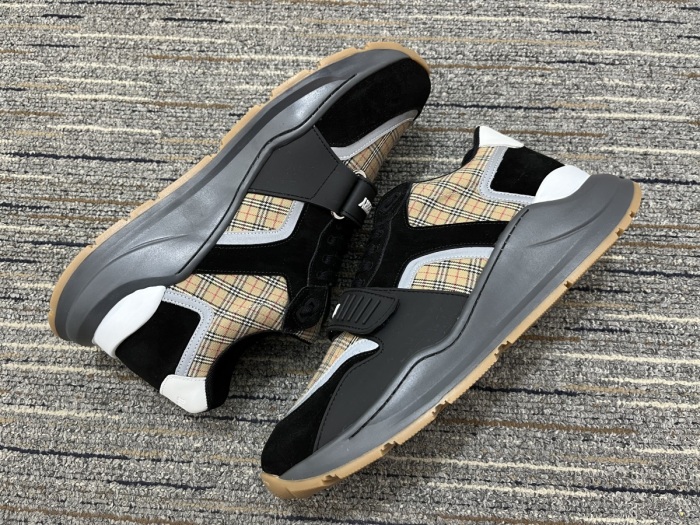  Arrenfashion Men B*urberry Top Sneakers