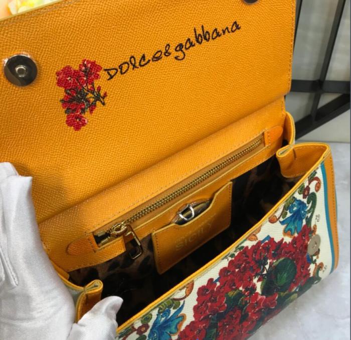  Arrenfashion D*olce&G*abbana Top Bag 25X20X12cm