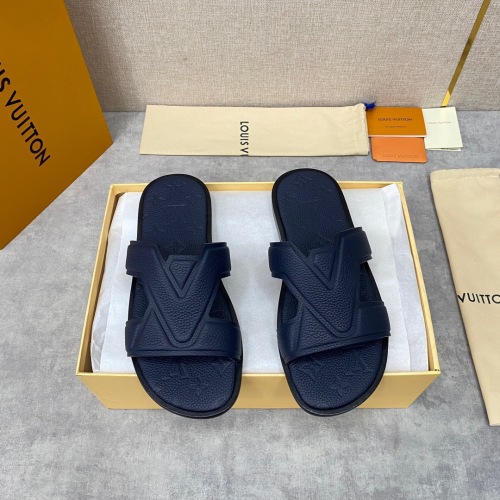 Men L*ouis V*uitton Top Slippers (Arrenfashion)