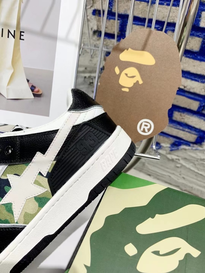  arrenfashion Men Women B*ape Top Sneaker
