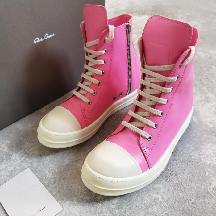 Men Women R*ick O*wens Top Sneaker (Arrenfashion)
