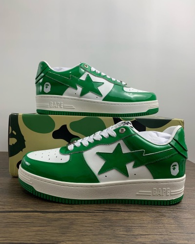  arrenfashion Men Women B*ape Top Sneaker