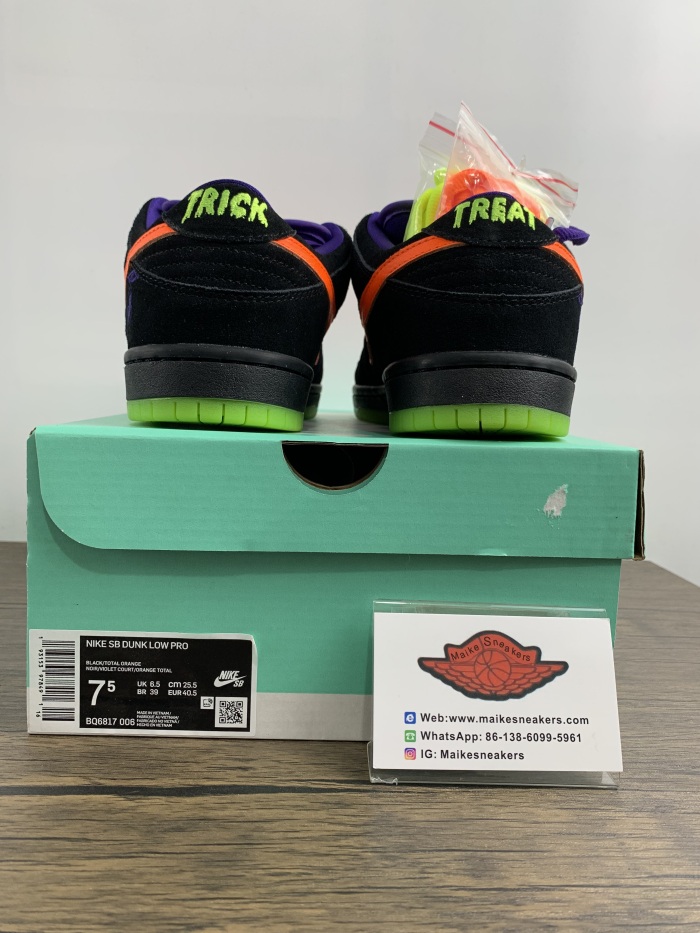  from Arrenfashion Nike SB Dunk Low “Night of Mischief” BQ6817-006
