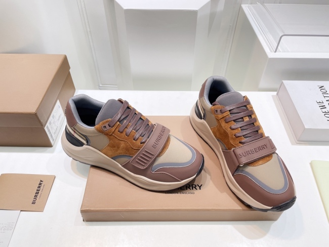  Arrenfashion Men Women B*rberry Sneaker