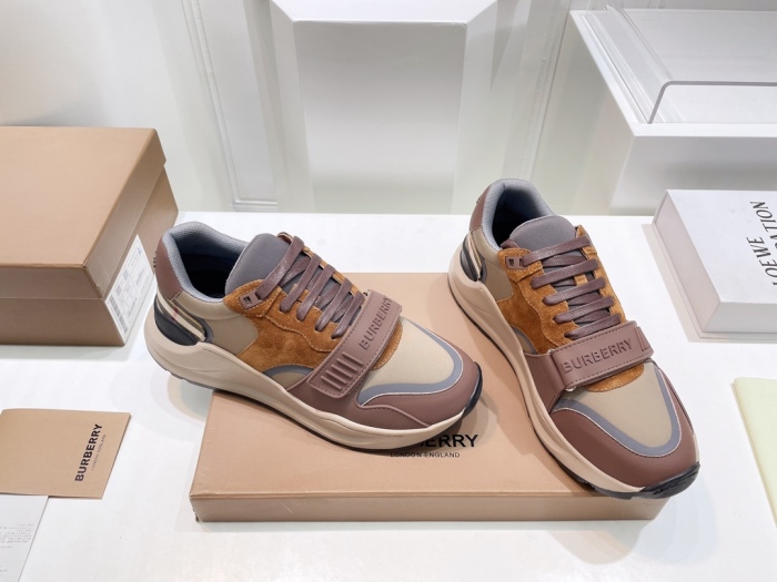  Arrenfashion Men Women B*rberry Sneaker