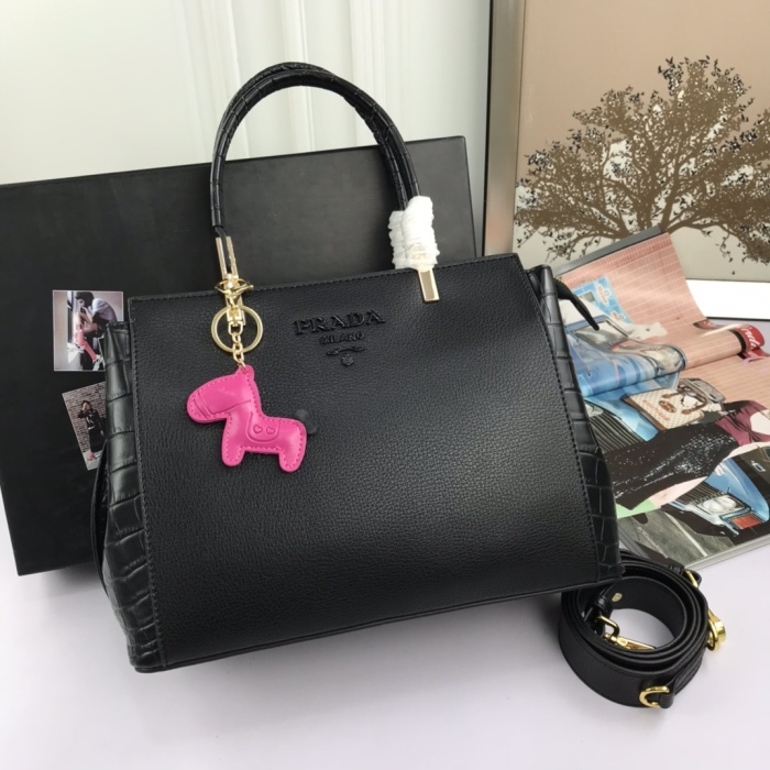  Arrenfashion P*rada Top Bag 30*23*13cm
