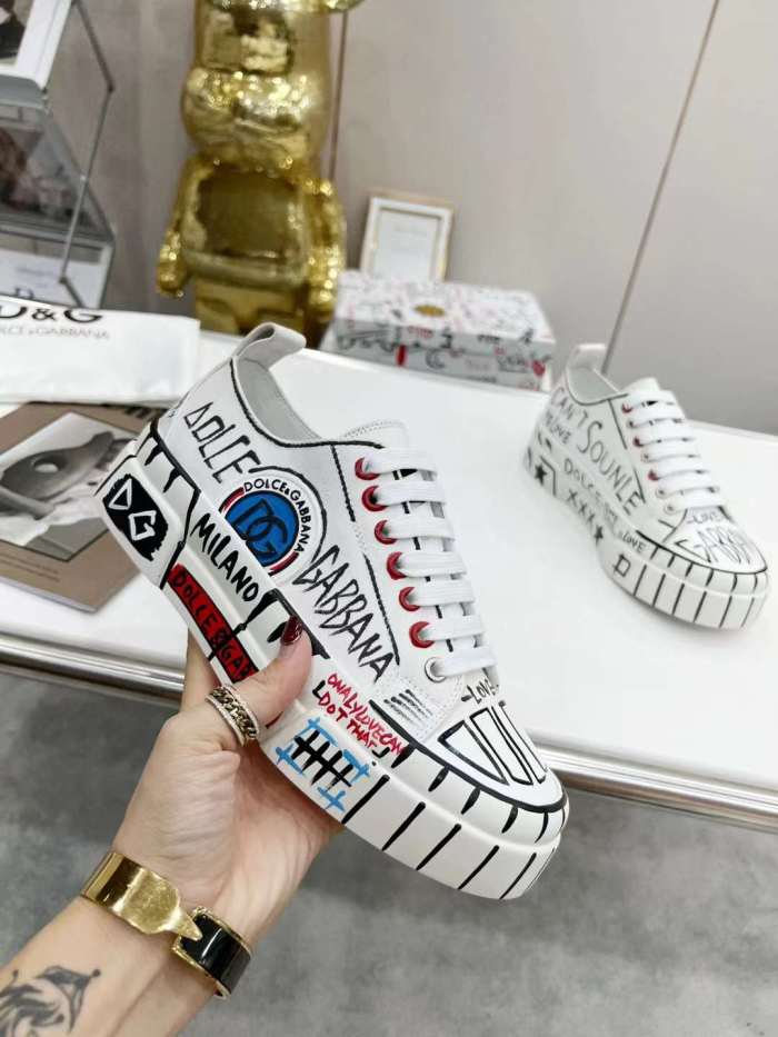 Men Women D*G Top Sneakers (Arrenfashion)