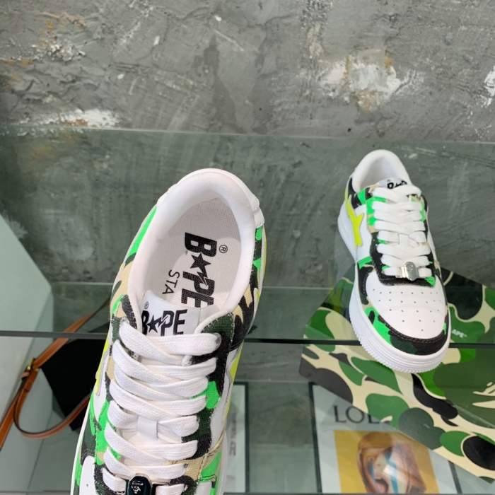  arrenfashion Men Women B*ape Top Sneaker