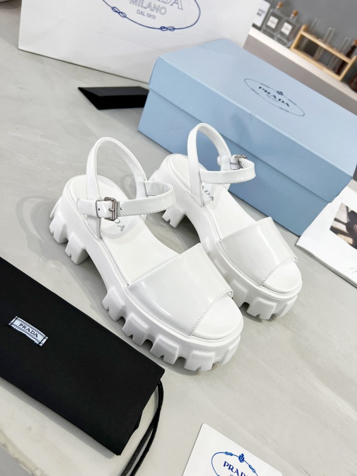  Arrenfashion Women P*rada Top Quality Sandals