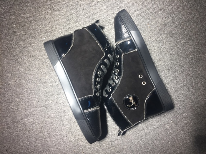  Arrenfashion C*ristian L*uboutin Suede Leather Sneaker