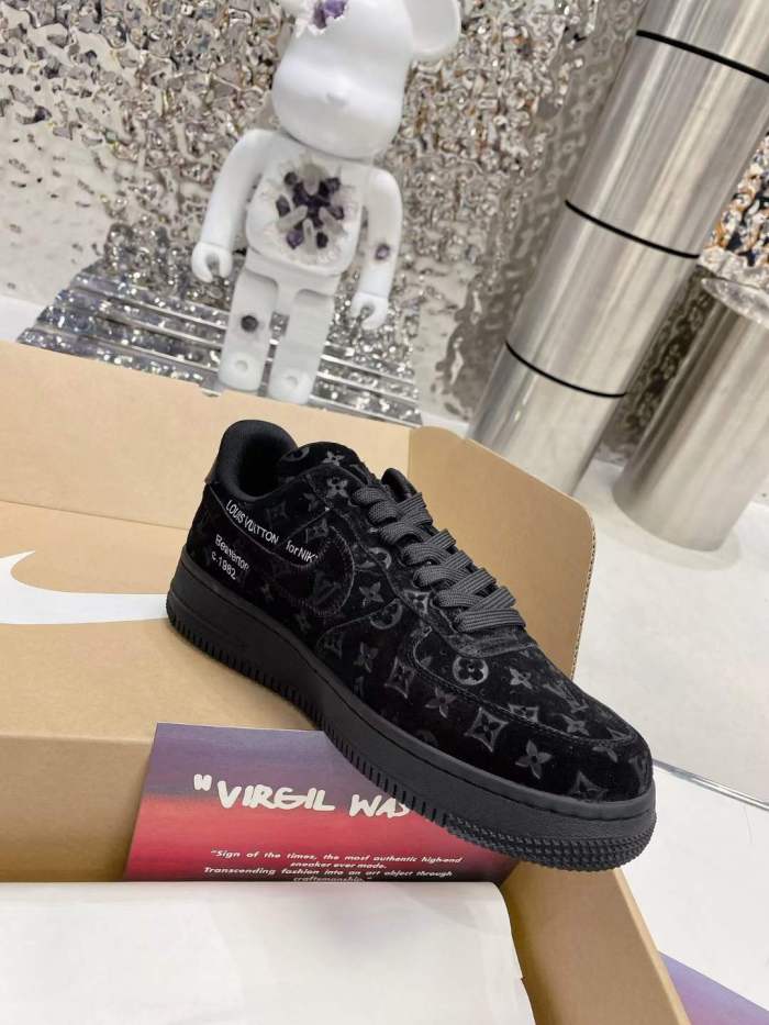  from Arrenfashion Men Women L*ouis V*uitton x NIKE Air force1 22ss