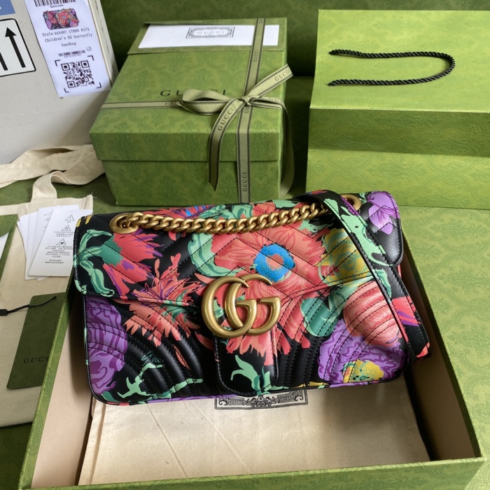  Arrenfashion G*ucci Top Bag 26*15*7cm