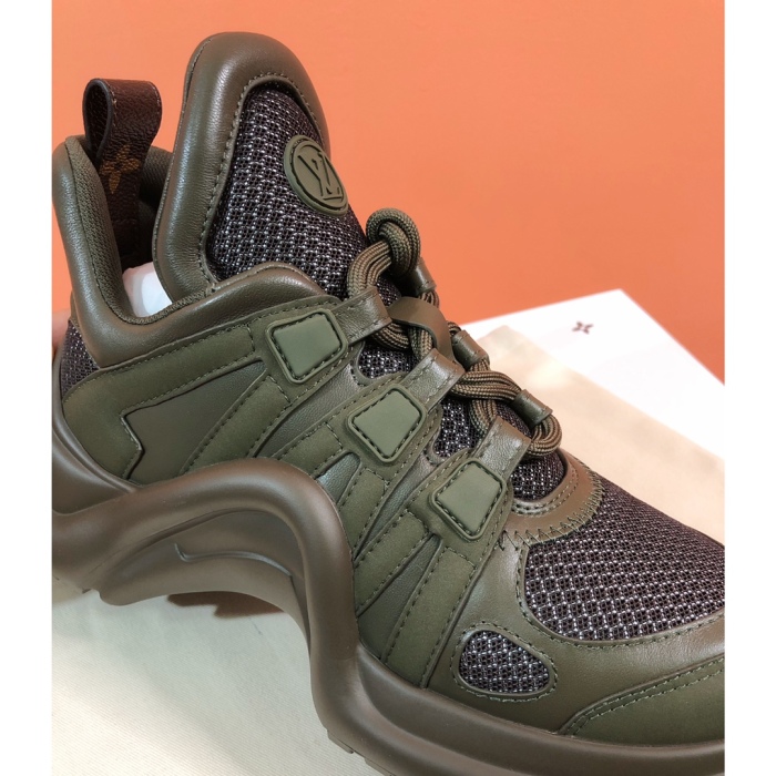  Arrenfashion Men Women L*ouis V*uitton Top Sneaker Top Sneaker