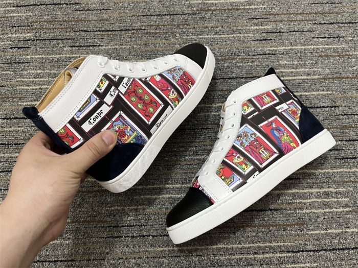  Arrenfashion Men Women C*hristian L*ouboutin Top Sneaker