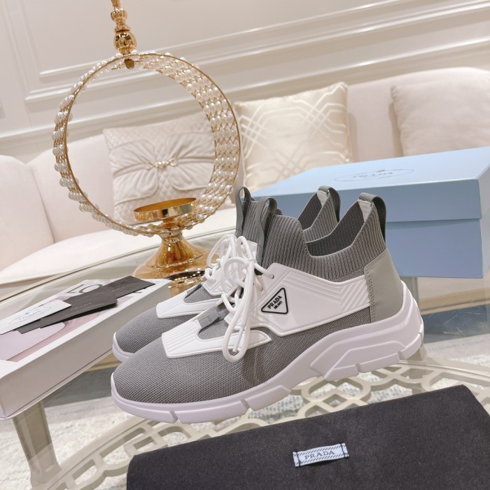  Arrenfashion Men Women P*rada Top Sneaker