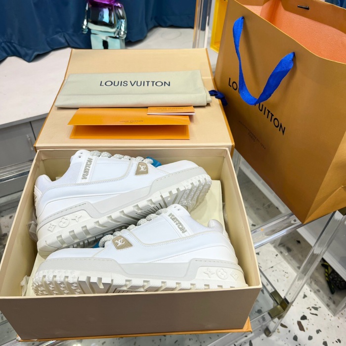 Men Wome L*ouis V*uitton Top Sneaker (Arrenfashion)