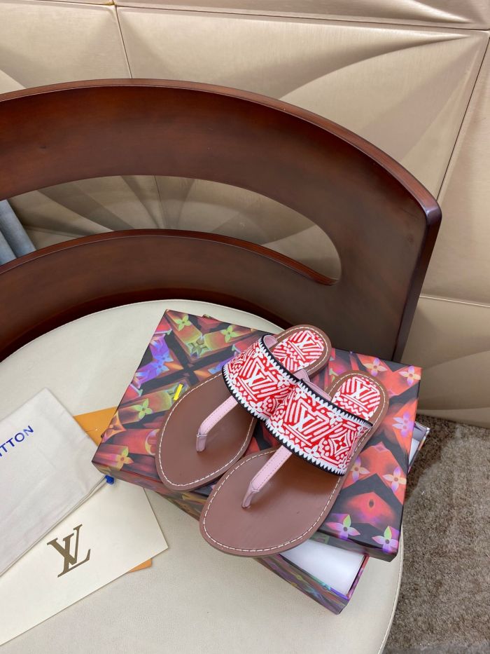  Arrenfashion Women L*ouis V*uitton Top Slippers