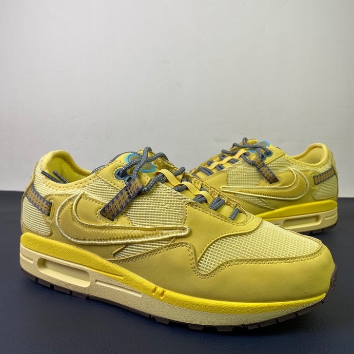  from Arrenfashion Travis Scott X Nike Air Max 1 'Wheat' DO9392-700