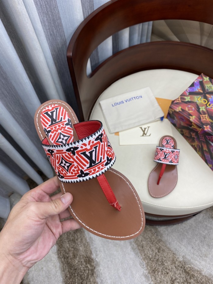  Arrenfashion Women L*ouis V*uitton Top Slippers