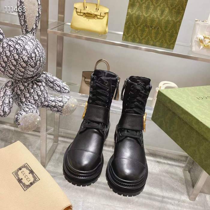 Women G*ucci Top Boots （Arrenfashion）