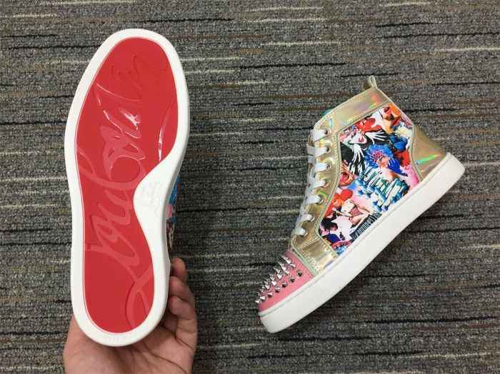  Arrenfashion Men Women C*hristian L*ouboutin Top Sneaker
