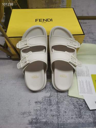 Women Men F*endi Top Sandals （ Arrenfashion）