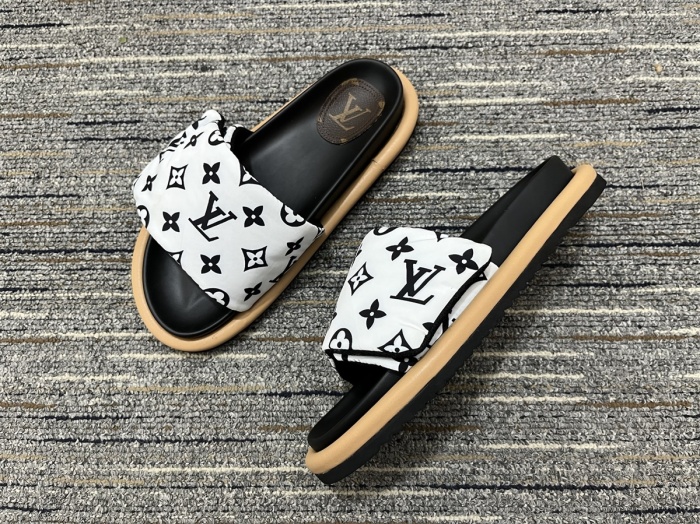  Arrenfashion Men Women L*ouis V*uitton Top Sandals