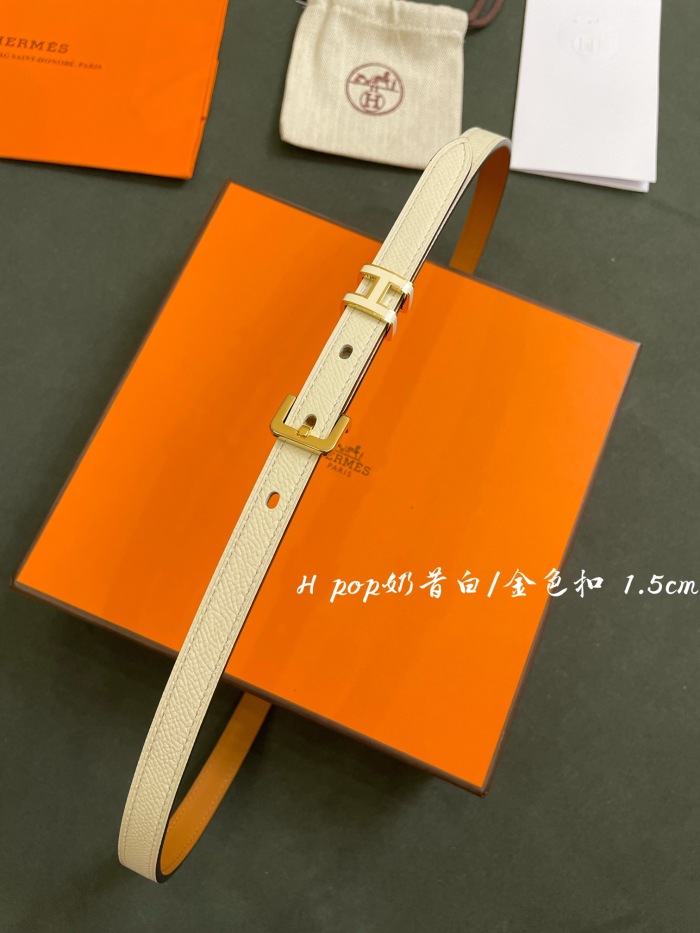  Arrenfashion H*ermes Belts Top Quality 1.5CM