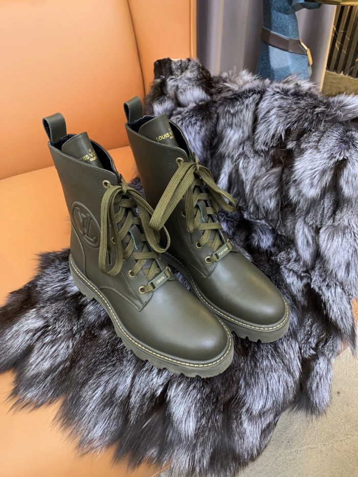 Women L*ouis V*uitton Top Boots ( Arrenfashion)